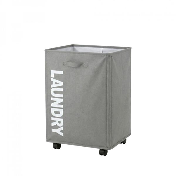 Cesto canasto con ruedas suono 42 x 33 x 55 cm