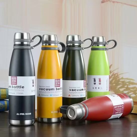 Botella térmica deportiva 1100ml vacuum sport bottle