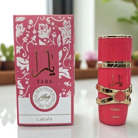 Perfume yara candy 50ml frasco 5g