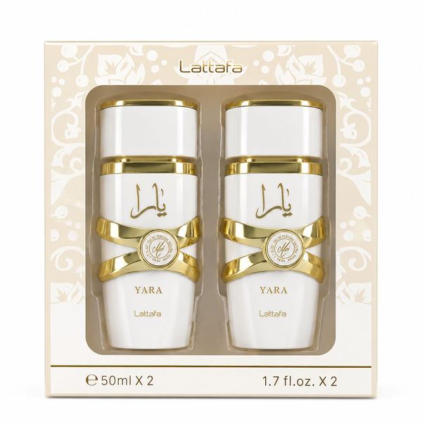 Kit de perfume lattafa yara moi x 2 piezas 50 ml