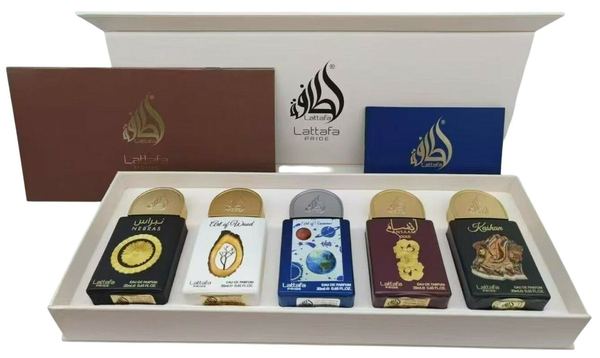 Set x 5 perfumes lattafa pride 20 ml