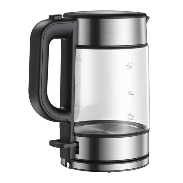 Xiaomi jarra eléctrica de vidrio color negro 1.7l