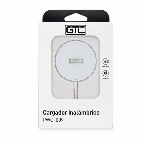 Cargador base inalambrico gtc