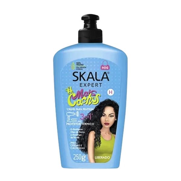 Crema de peinar skala 3 en 1 mais cachos 250ml