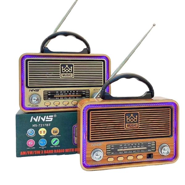 Radio bluetooth con luz led nns