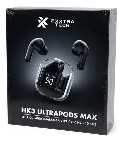 Auricular inalámbrico bluetooth exxtra tech con luz led hk3