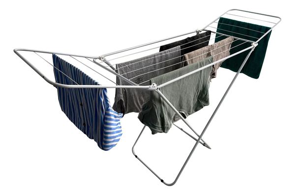Tender con alas de acero 182x50x102 cm hogar actual blanco