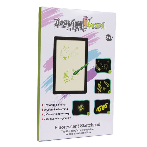 Pizarra de pintura fluorescente tablero no.