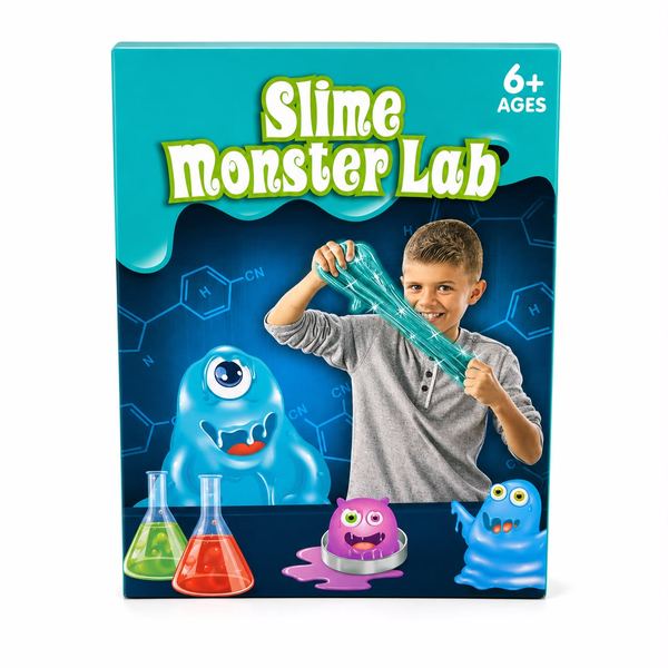 Kit slime monster lab celeste mania monstruo