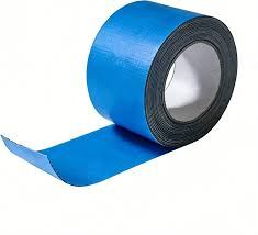 Cinta azul impermeable de 10 cm x 5 m
