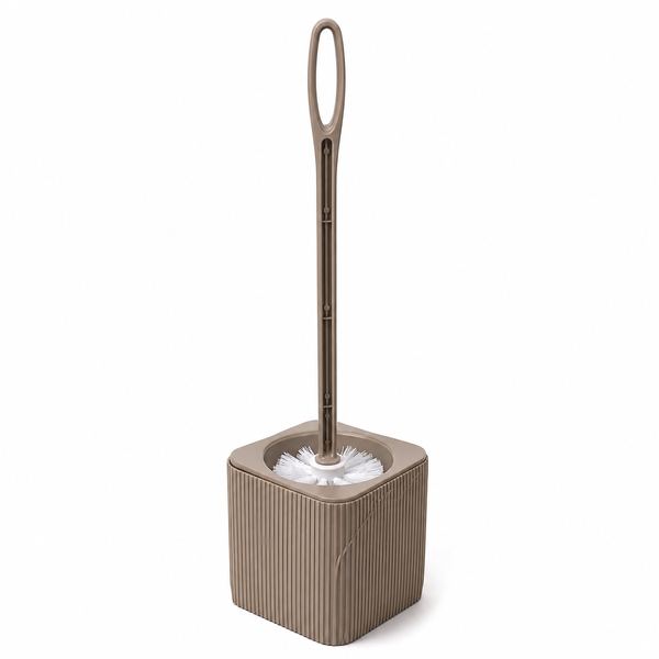 Cepillo limpiador para inodoro con base porta escobilla