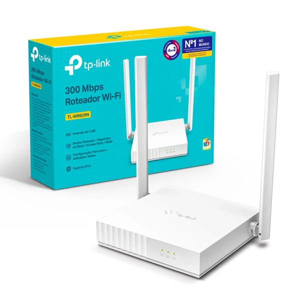 Router tp-link wireless multimodo 300 mbps 2 antenas