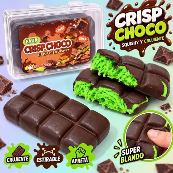 Crisp chocolate squishy manteca