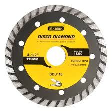 Disco diamantado 115 mm (4-1/2")