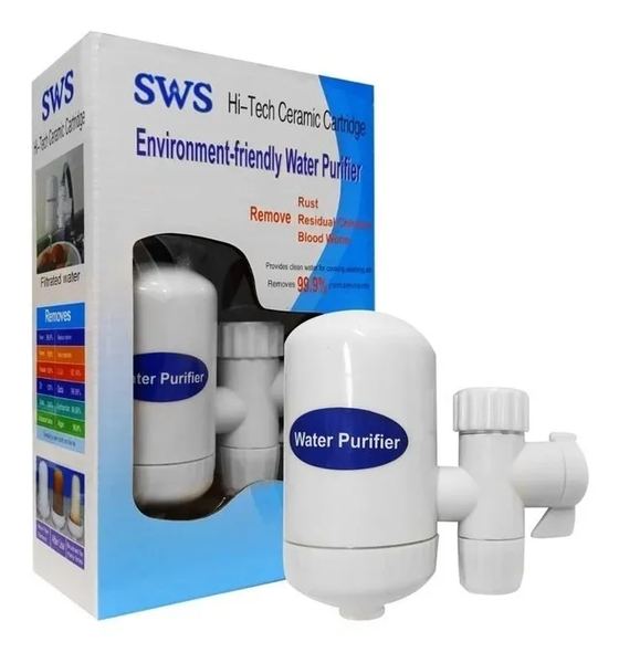Filtro purificador de agua universal sws cartucho cerámico