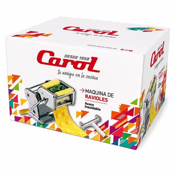 Máquina de ravioles carol 5955 de acero inoxidable
