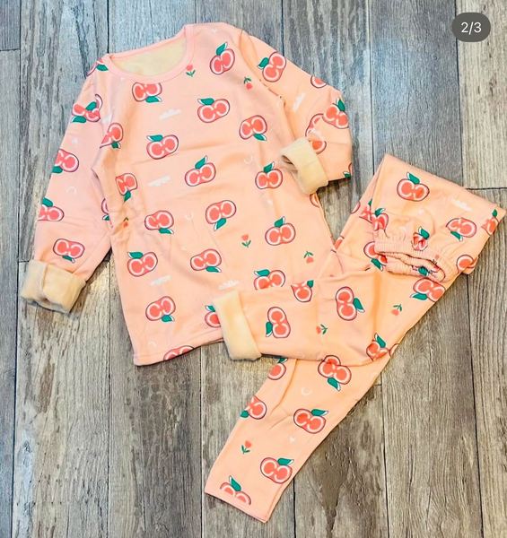 Pijama para niños de piel de durazno taidi tdbearv