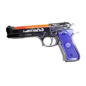 Pistola de juguete gun beretta model 92f humo