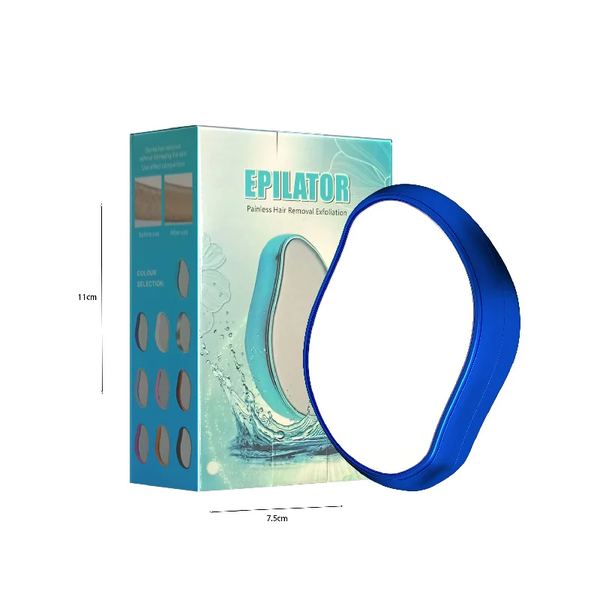 Piedra mini depiladora exfoliante portatil