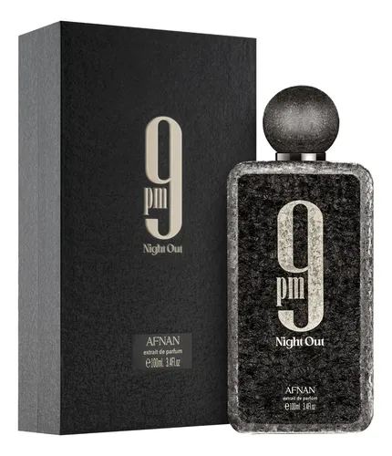 Perfume afnan 9 pm night out 100ml 5g