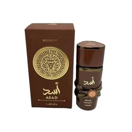 Perfume asad bourbon 50ml frasco 5g
