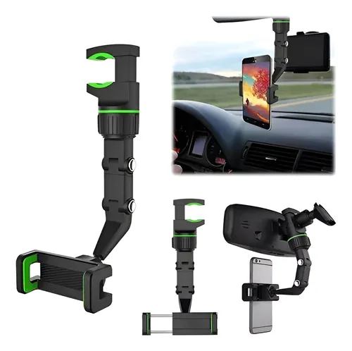 Soporte universal para celular con clip y espejo