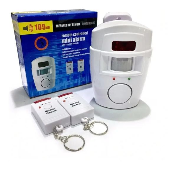 Alarma para casa y garage inalámbrica con sensor y control
