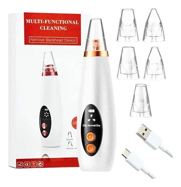 Removedor extractor puntos negros limpia facial recargable