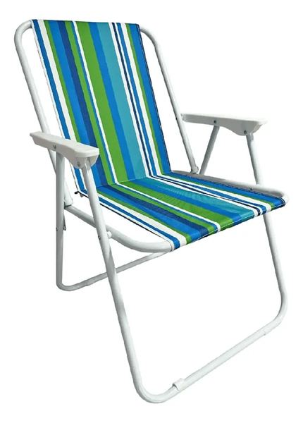 Reposera plegable con resorte
