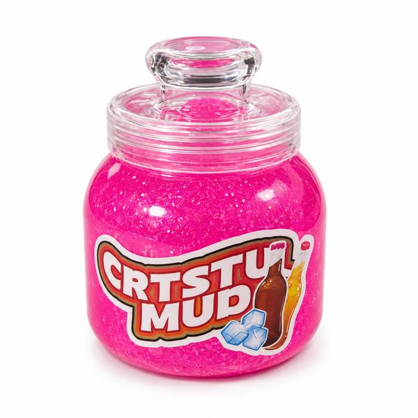 Frasco slime crtstu mud biberón